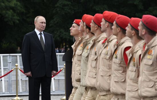 Russia Putin Navy Day