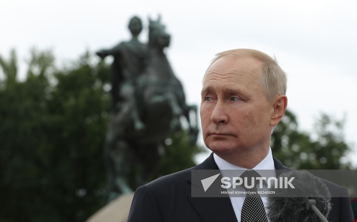 Russia Putin Navy Day