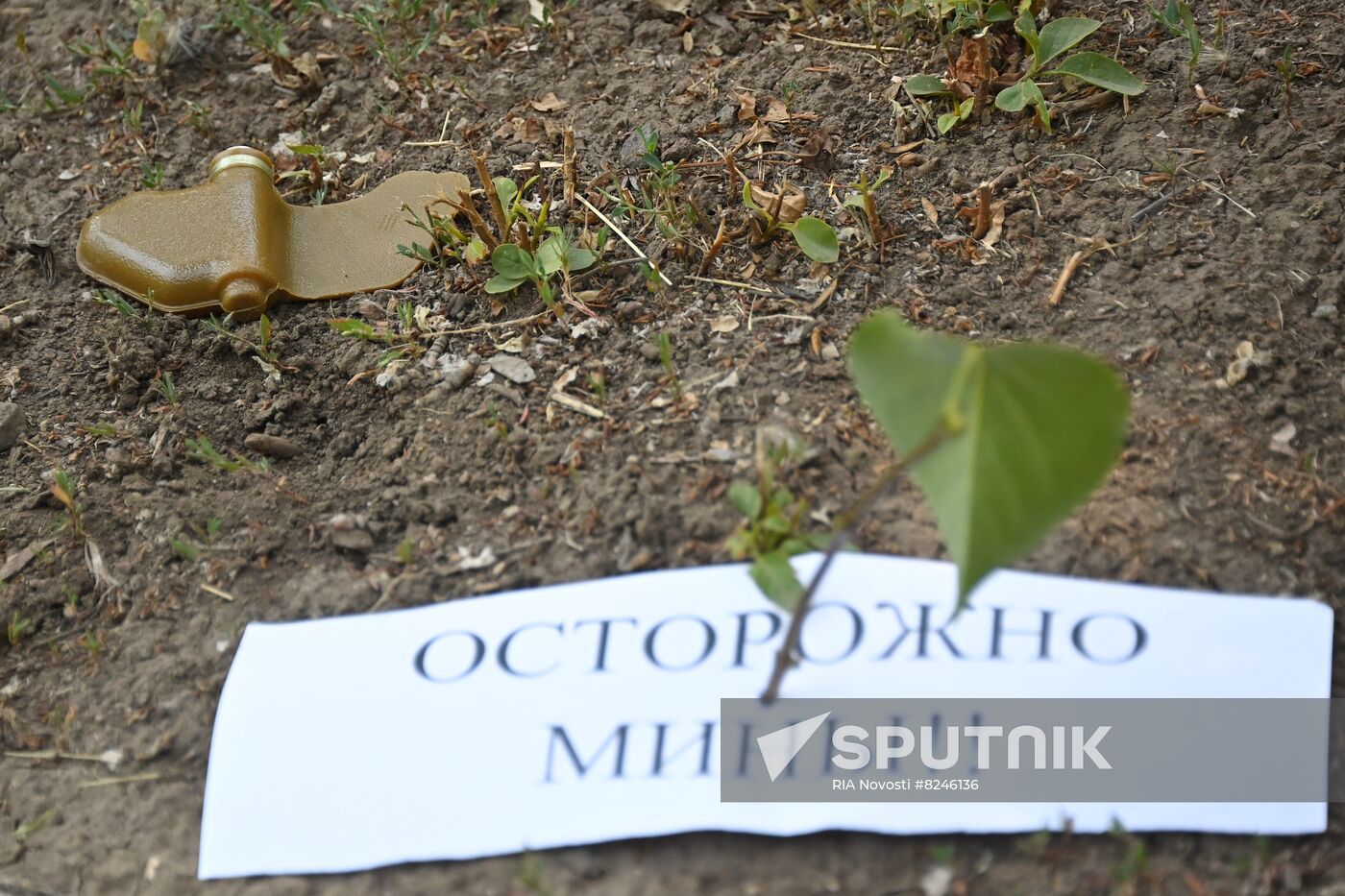 DPR Russia Ukraine Military Operation Demining