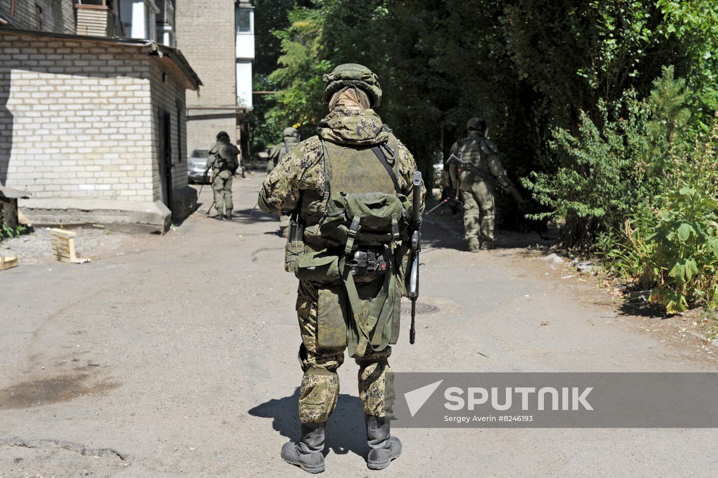 DPR Russia Ukraine Military Operation Demining