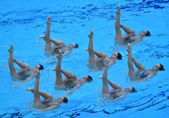 Russia Solidarity Games Artistic Swimming Team