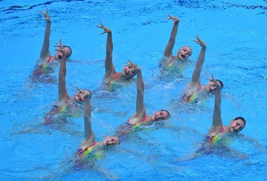 Russia Solidarity Games Artistic Swimming Team