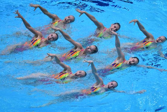Russia Solidarity Games Artistic Swimming Team