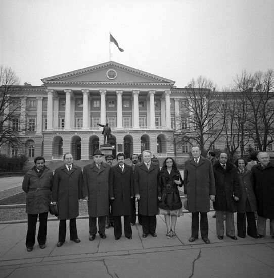 Delegation of People's Democratic Republic of Yemen visits USSR