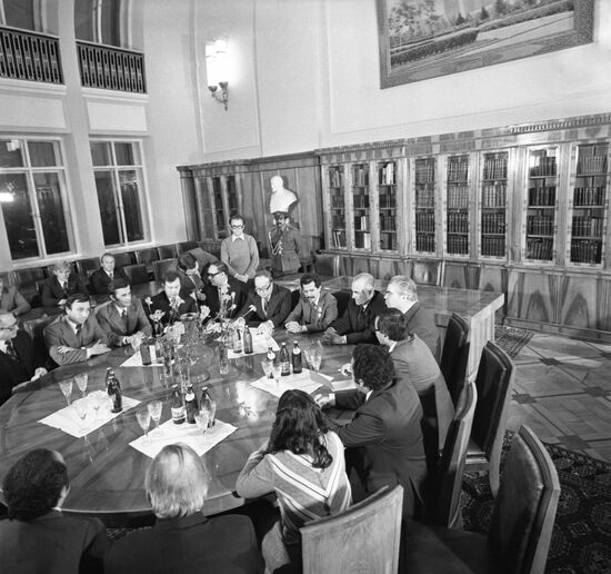 Delegation of People's Democratic Republic of Yemen visits USSR