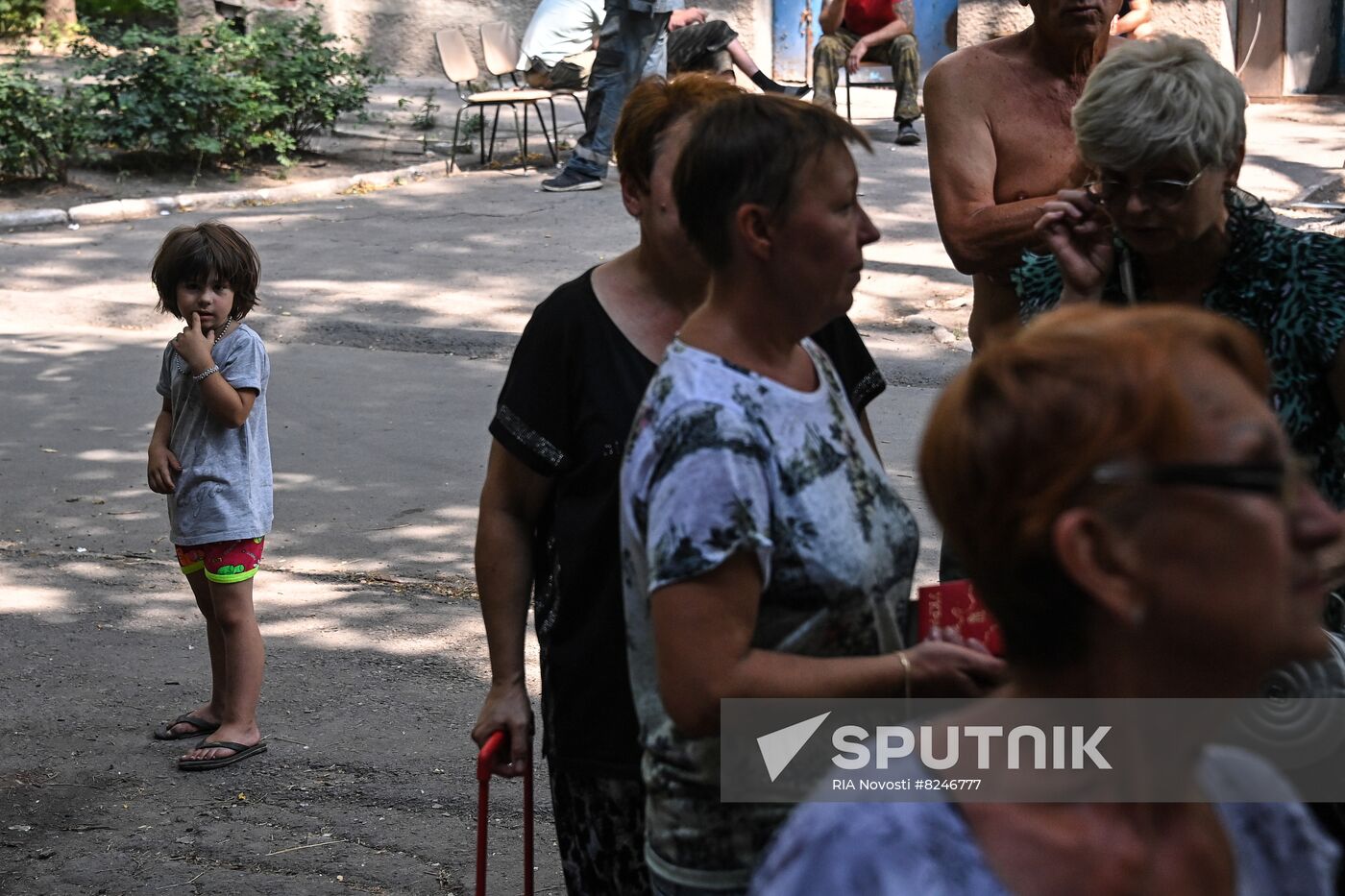 DPR Russia Ukraine Military Operation Humanitarian Aid