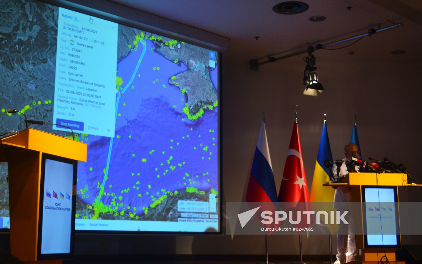Turkey Grain Deal Coordination Center