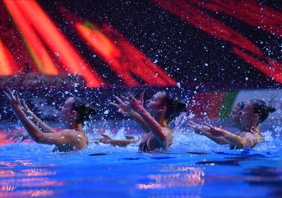Russia Solidarity Games Artistic Swimming Exhibition Gala