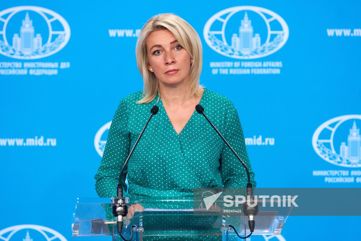Russia Zakharova Briefing