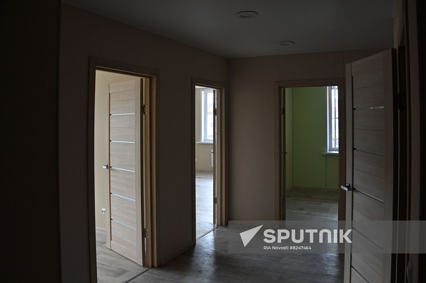 DPR Russia Ukraine Military Operation Residential Construction