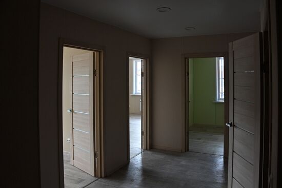 DPR Russia Ukraine Military Operation Residential Construction