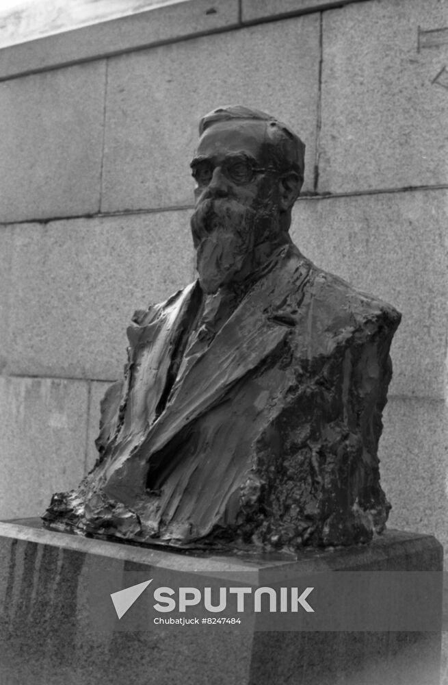 Monument to Sergei Muromtsev at New Donskoy Cemetery