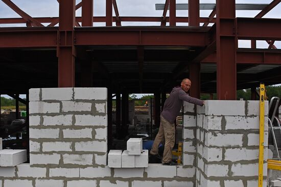 DPR Russia Ukraine Military Operation Residential Construction