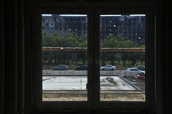 DPR Russia Ukraine Military Operation Residential Construction