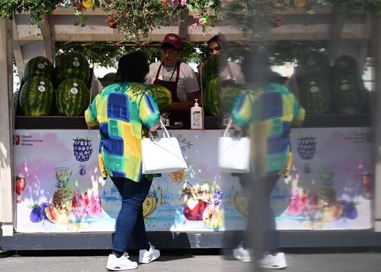 Russia Agriculture Watermelons Season