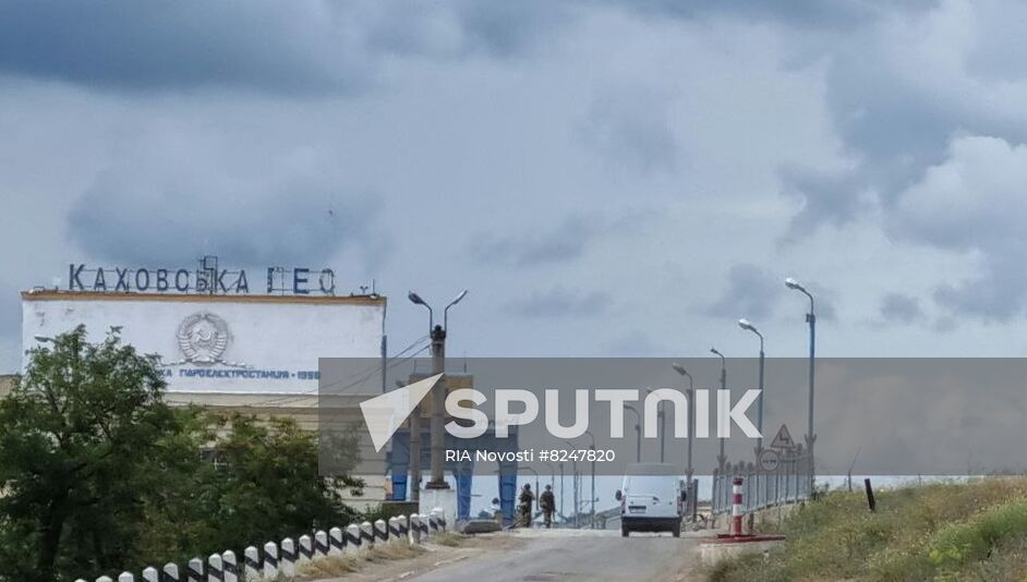Ukraine Russia Military Operation Pontoon Ferry