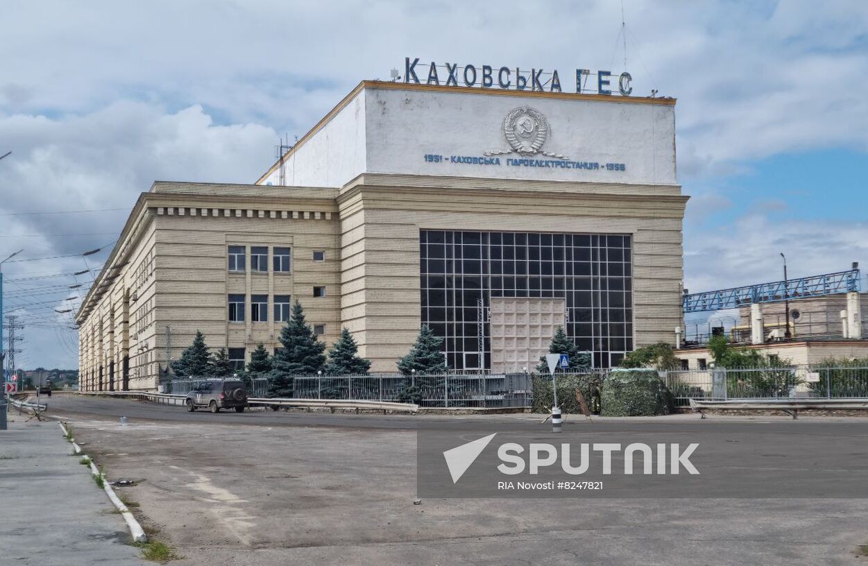 Ukraine Russia Military Operation Pontoon Ferry