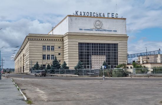 Ukraine Russia Military Operation Pontoon Ferry