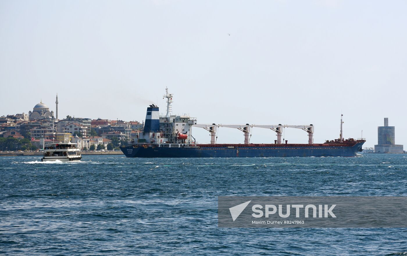 Turkey Grain Deal First Shipment