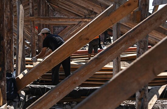 DPR Russia Ukraine Military Operation Restoration Work