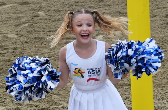 Russia Asia Children Sports Games