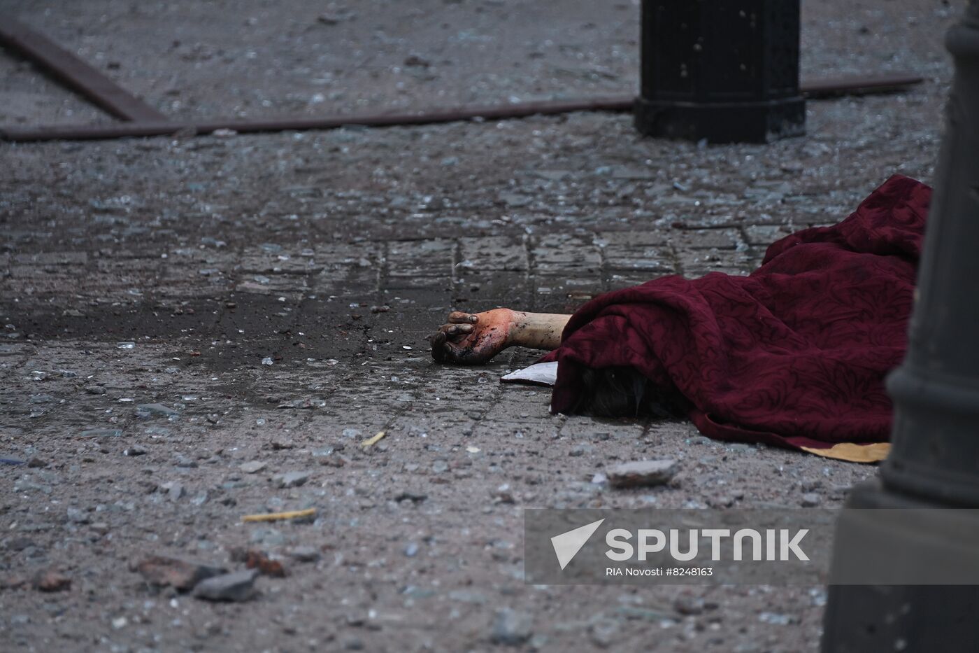 DPR Russia Ukraine Military Operation Shelling