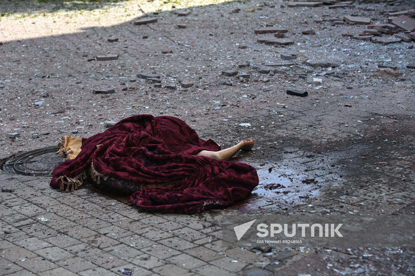 DPR Russia Ukraine Military Operation Shelling