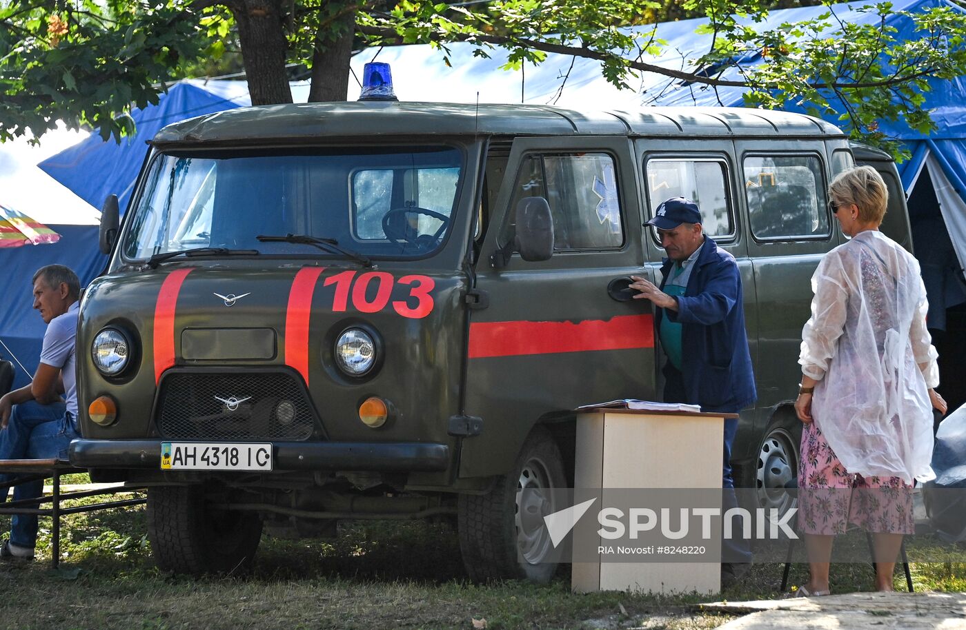 DPR Russia Ukraine Military Operation Field Hospital