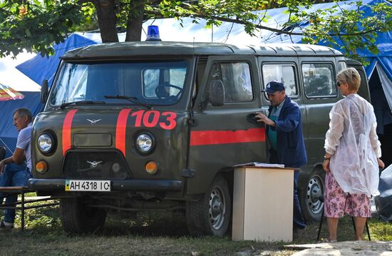 DPR Russia Ukraine Military Operation Field Hospital