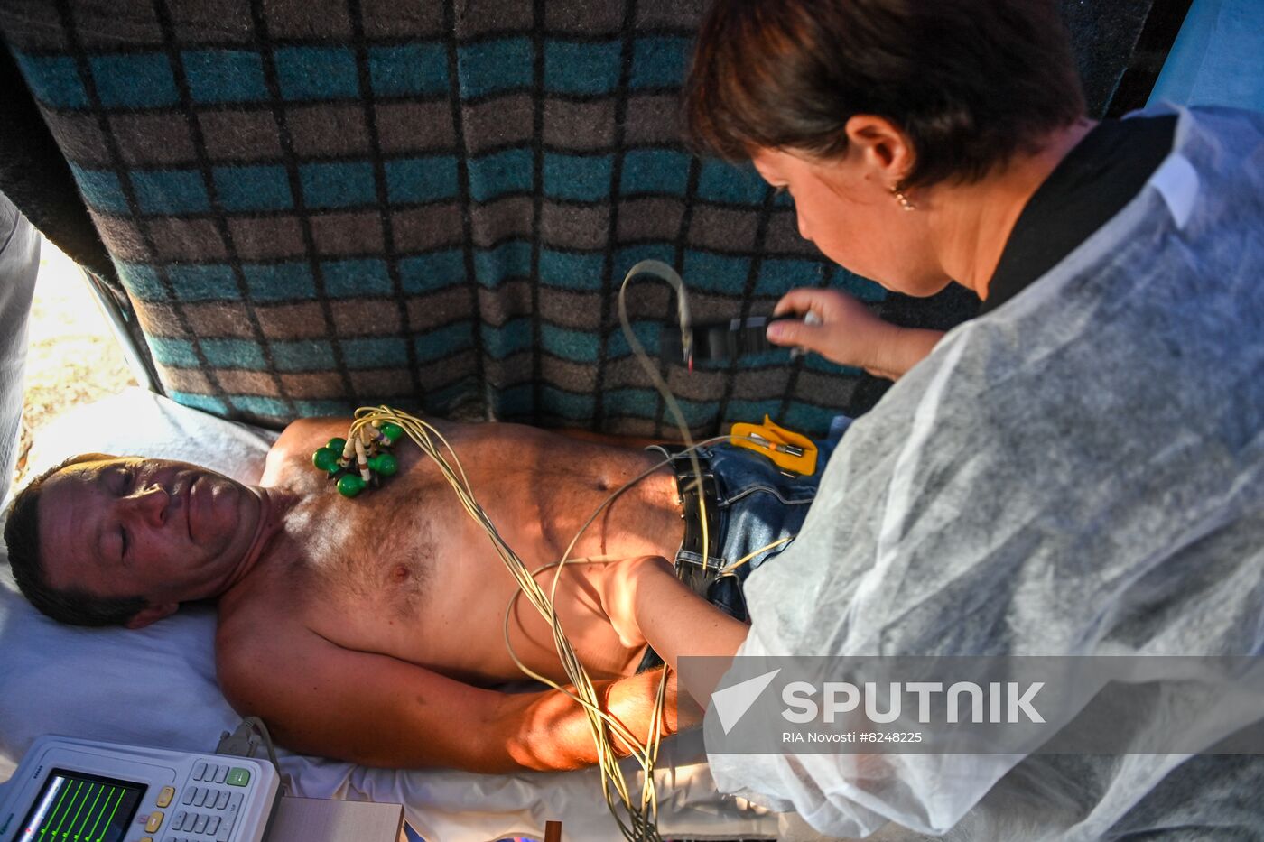 DPR Russia Ukraine Military Operation Field Hospital