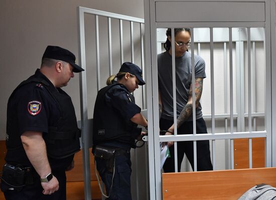 Russia US Basketball Player Trial