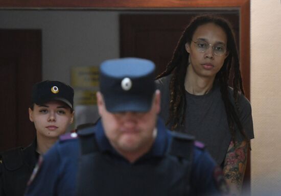 Russia US Basketball Player Trial