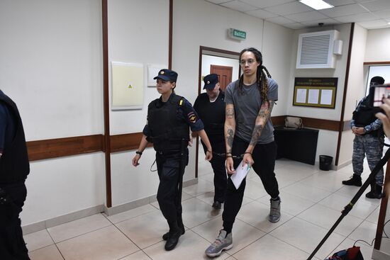 Russia US Basketball Player Trial