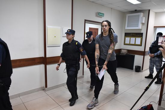 Russia US Basketball Player Trial