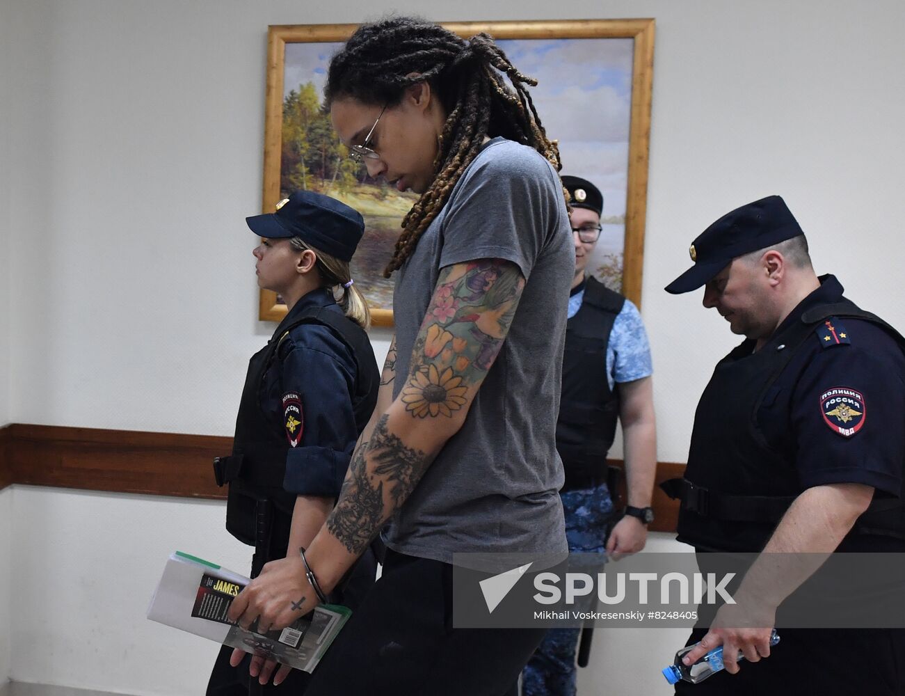 Russia US Basketball Player Trial