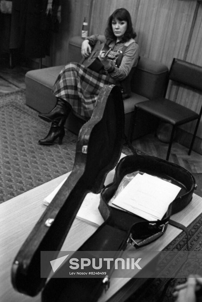 Singer Zhanna Bichevskaya