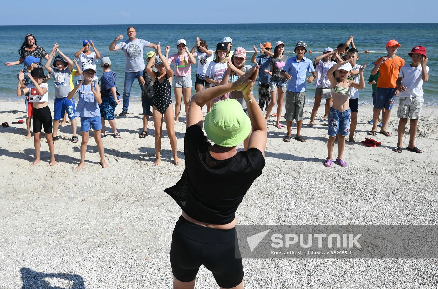 Ukraine Russia Military Operation Kids Camp