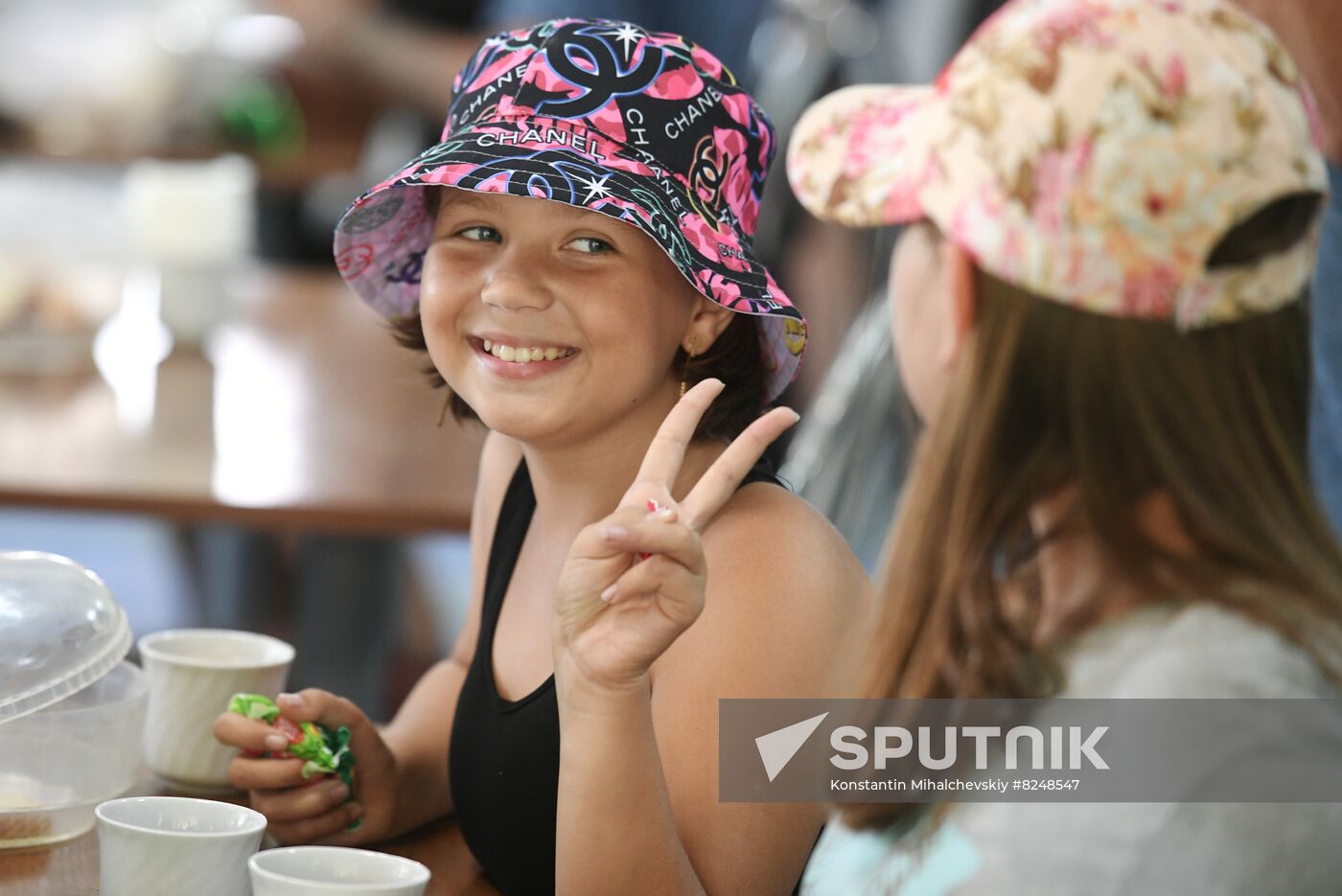 Ukraine Russia Military Operation Kids Camp
