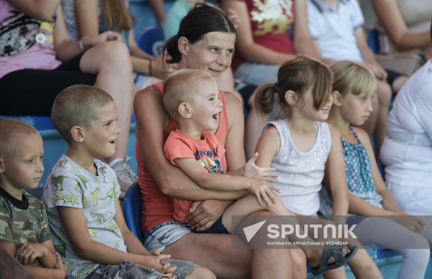 Ukraine Russia Military Operation Kids Camp