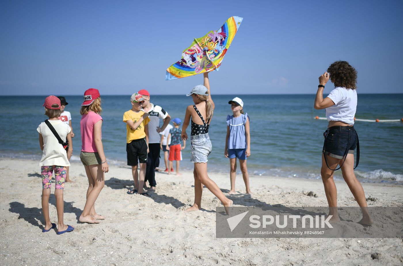 Ukraine Russia Military Operation Kids Camp