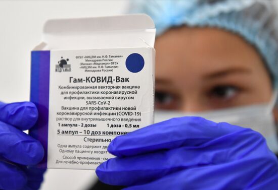 Russia Coronavirus Vaccination