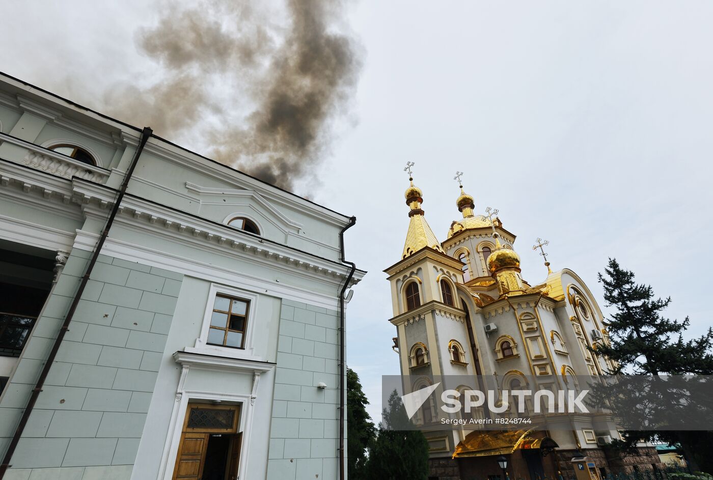 DPR Russia Ukraine Military Operation Shelling