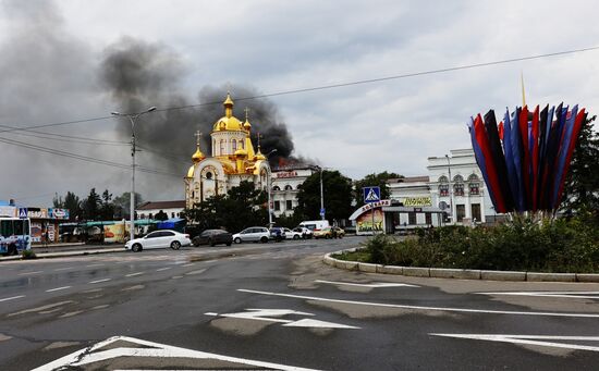 DPR Russia Ukraine Military Operation Shelling