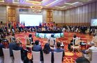 In this handout photo released by the Russian Foreign Ministry, diplomats attend the 29th Ministerial Meeting of Association of South East Asian Nations (ASEAN) Regional Forum in Phnom Penh, Cambodia. Editorial use only, no archive, no commercial use. Location: Cambodia. Cambodia Russia