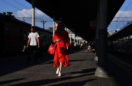Russia Belarus Tourist Train