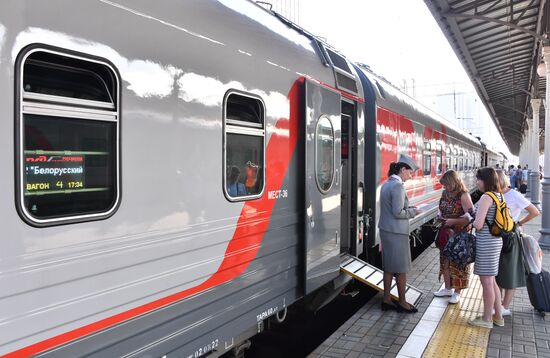 Russia Belarus Tourist Train