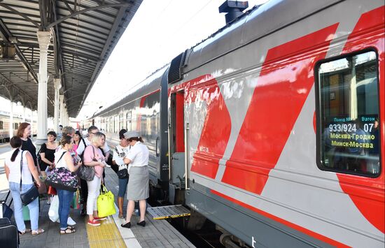 Russia Belarus Tourist Train