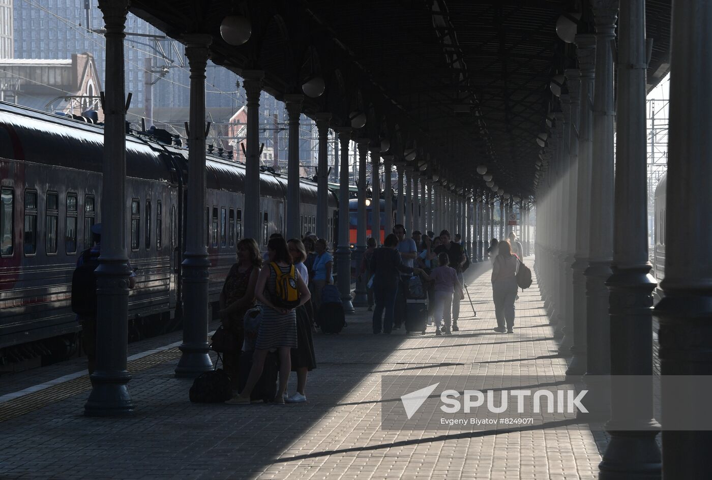 Russia Belarus Tourist Train