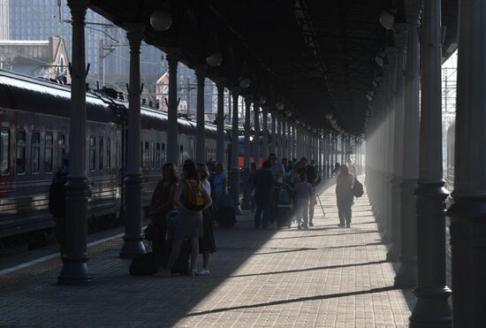 Russia Belarus Tourist Train