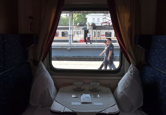 Russia Belarus Tourist Train